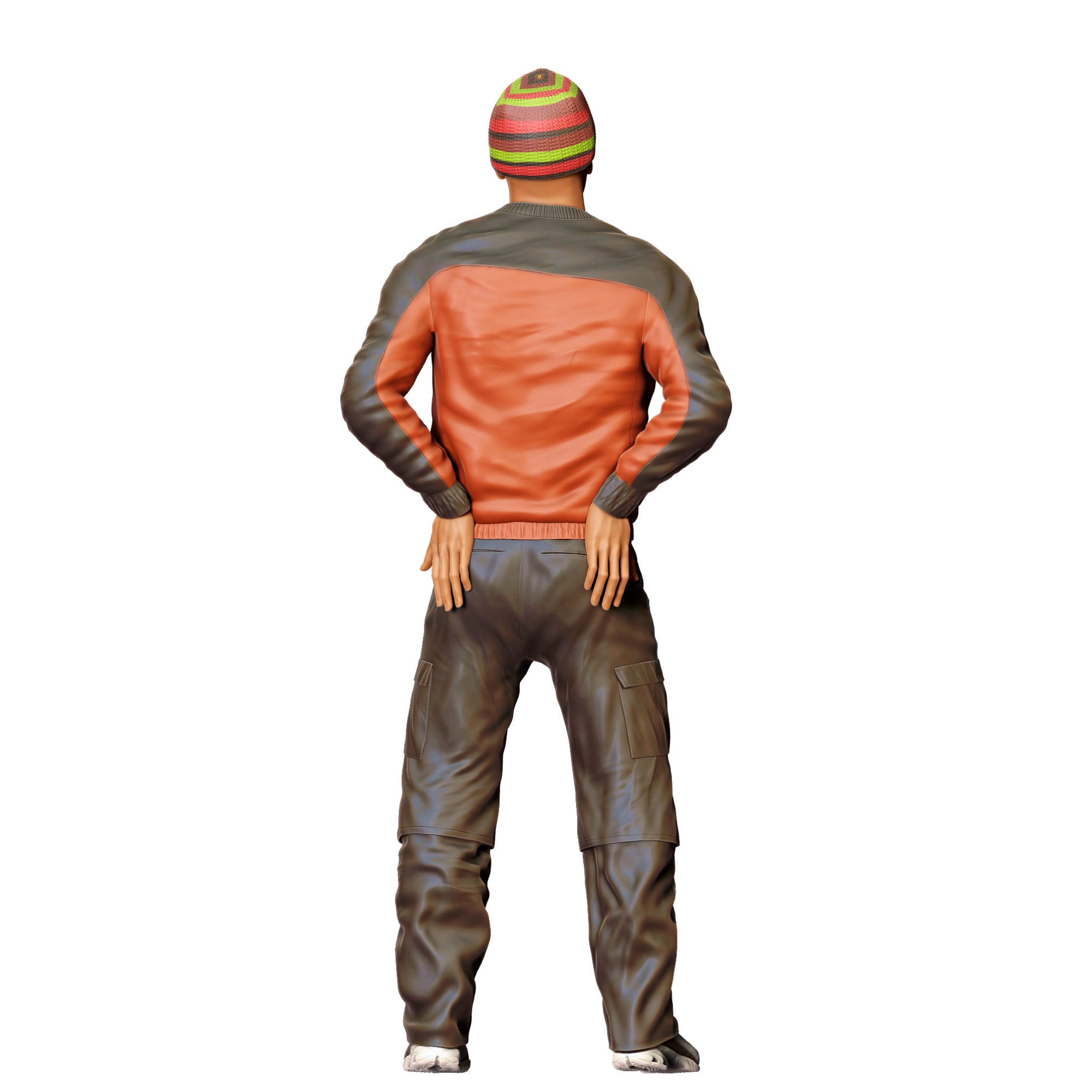 N 20 Fast and Furious Orange Julius Amaury Nolasco 3D print model_14