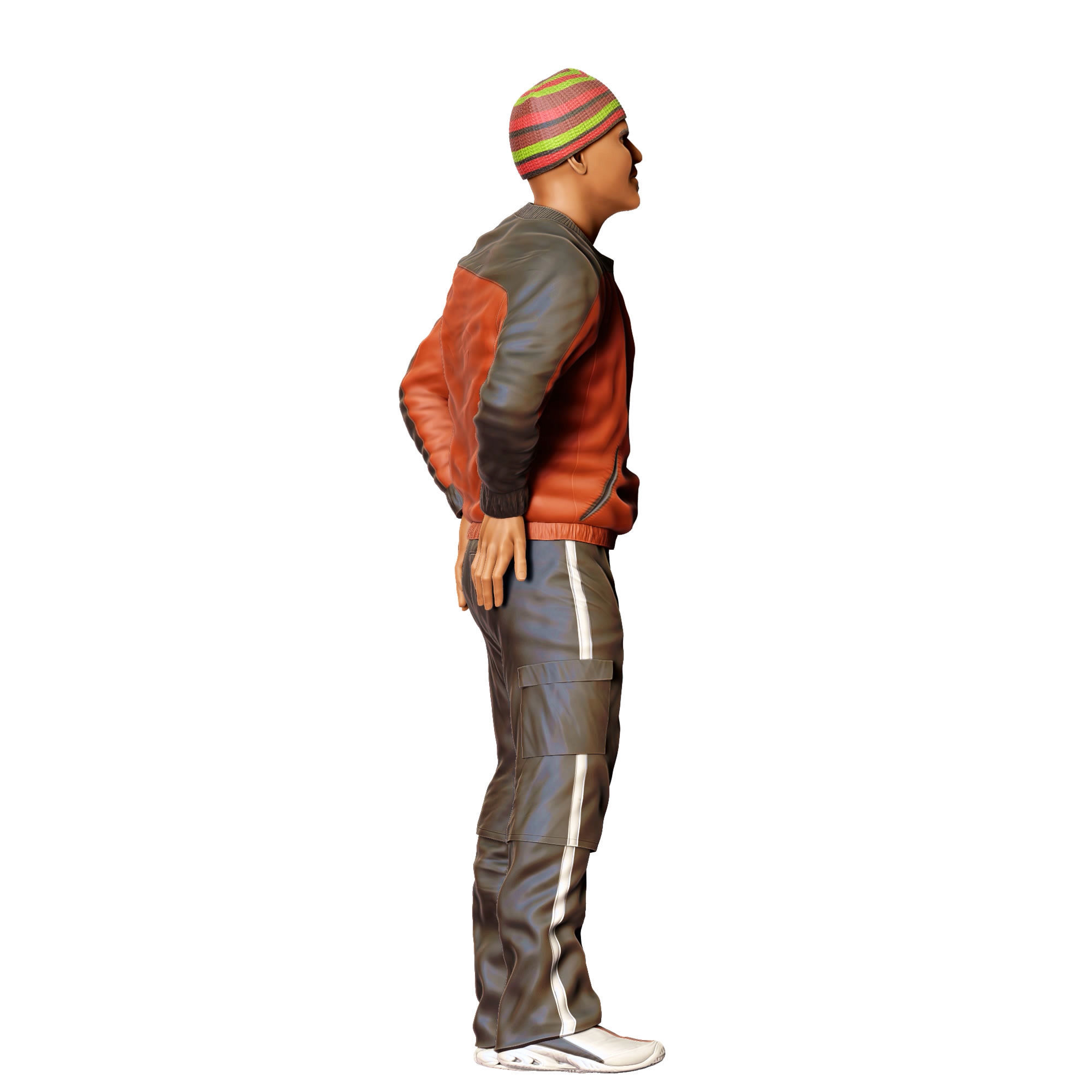 N 20 Fast and Furious Orange Julius Amaury Nolasco 3D print model_8