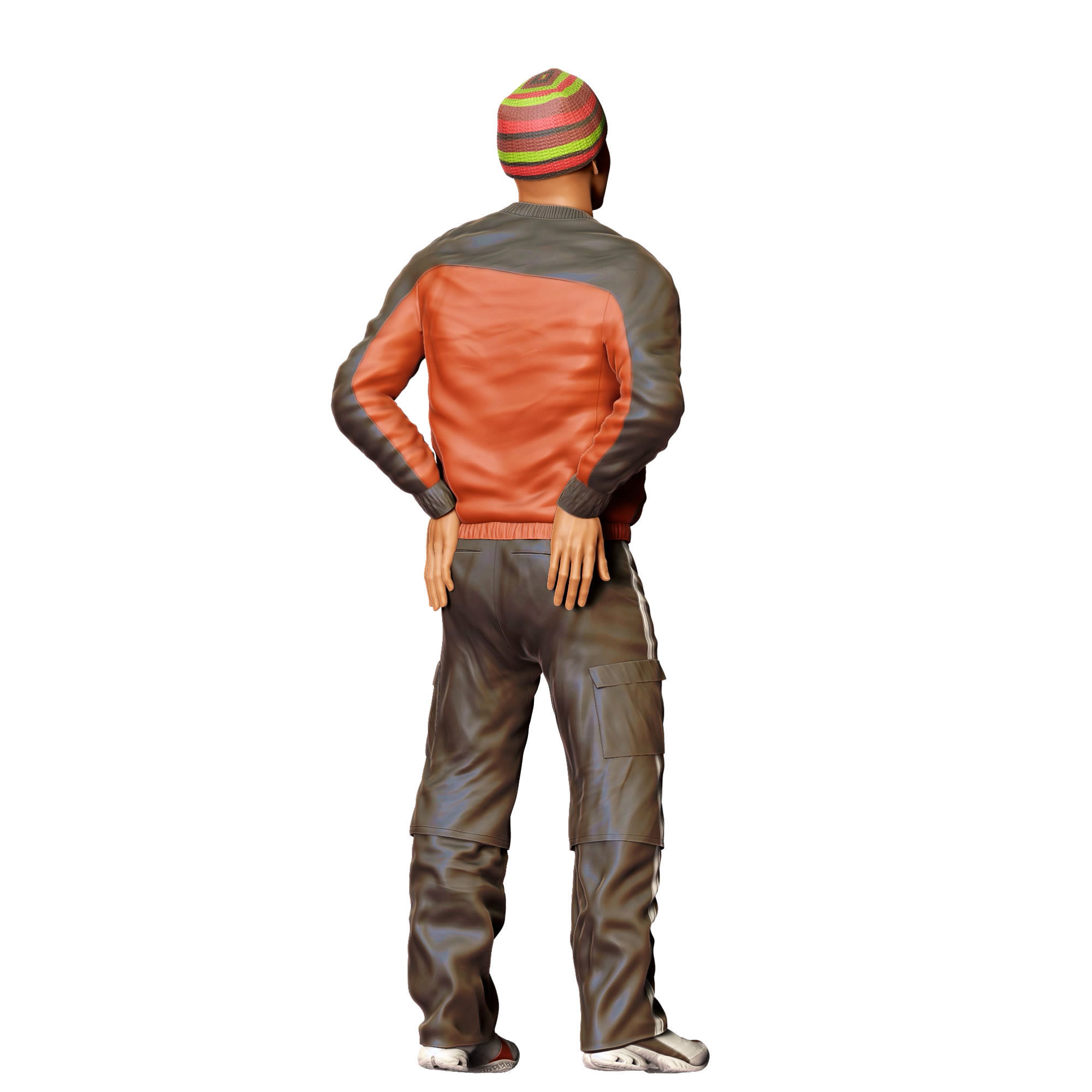 N 20 Fast and Furious Orange Julius Amaury Nolasco 3D print model_12