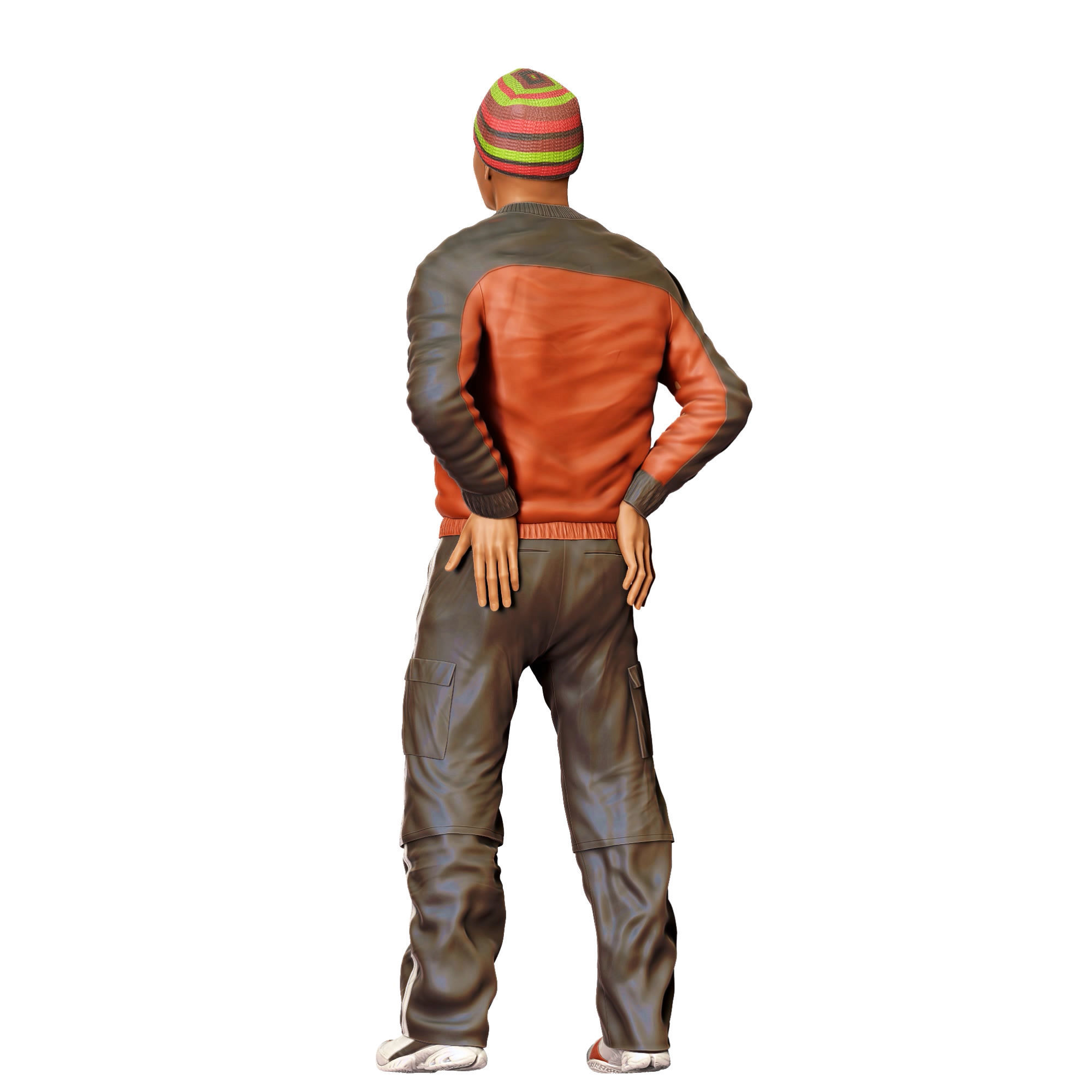 N 20 Fast and Furious Orange Julius Amaury Nolasco 3D print model_17