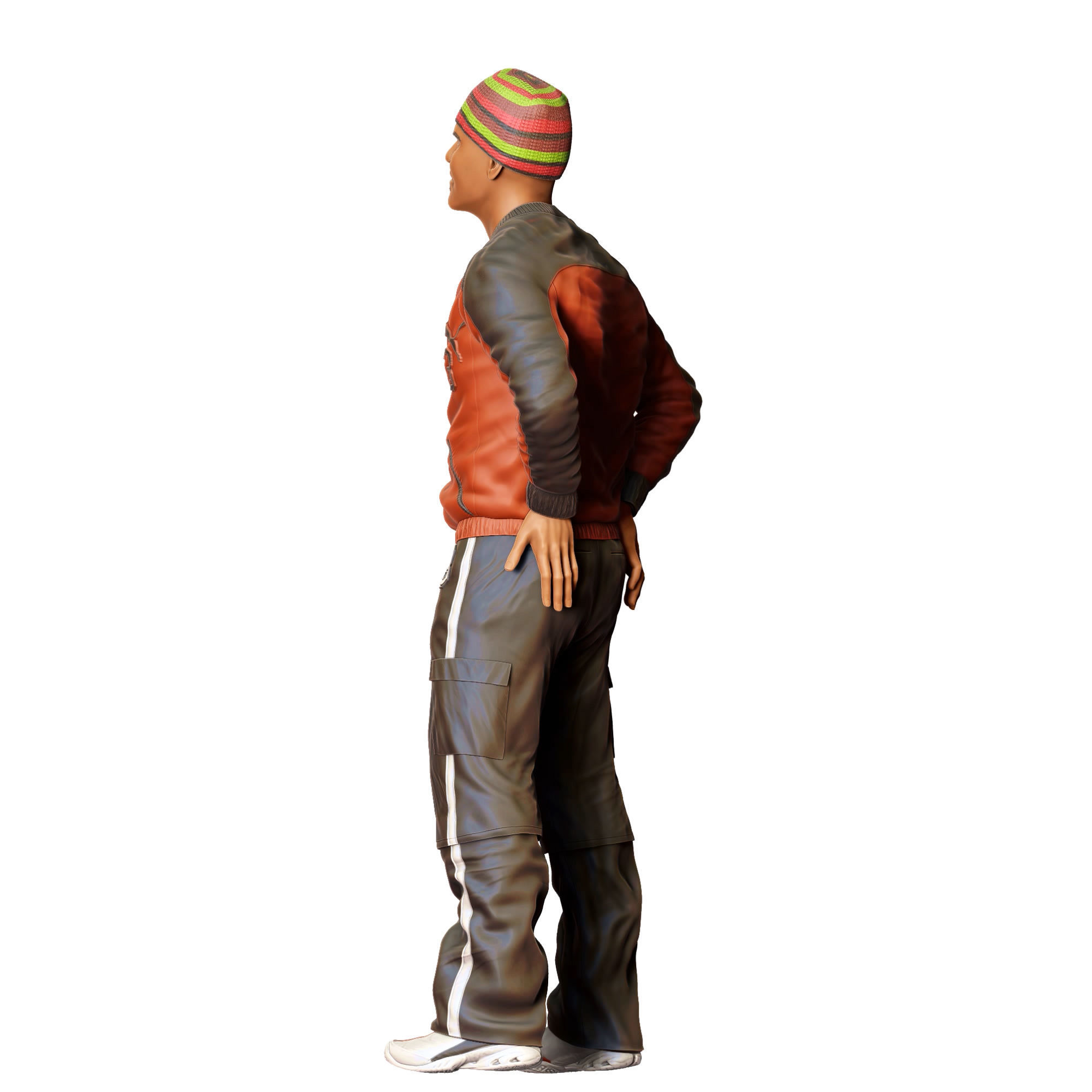 N 20 Fast and Furious Orange Julius Amaury Nolasco 3D print model_20