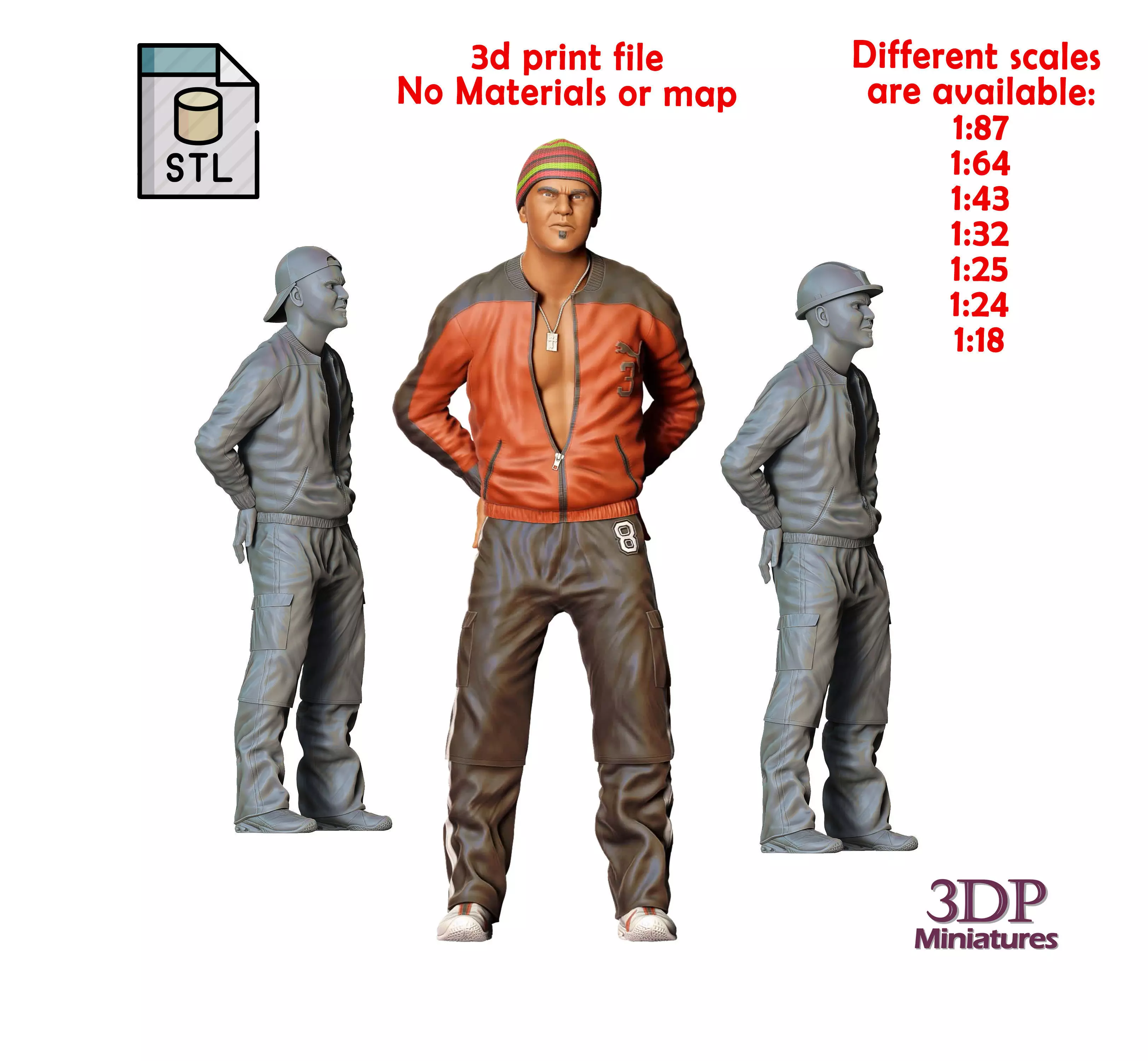 N 20 Fast and Furious Orange Julius Amaury Nolasco 3D print model_0