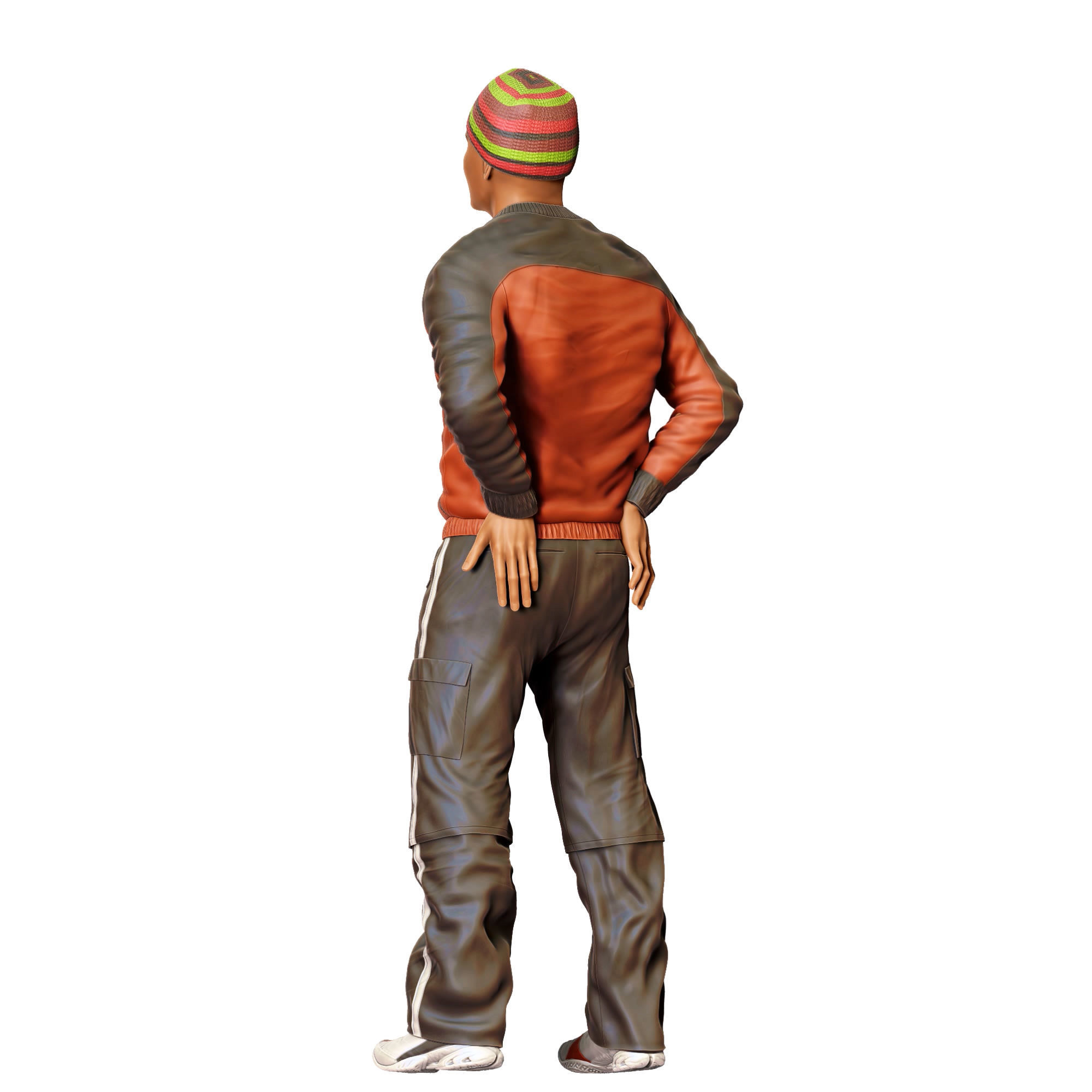 N 20 Fast and Furious Orange Julius Amaury Nolasco 3D print model_18