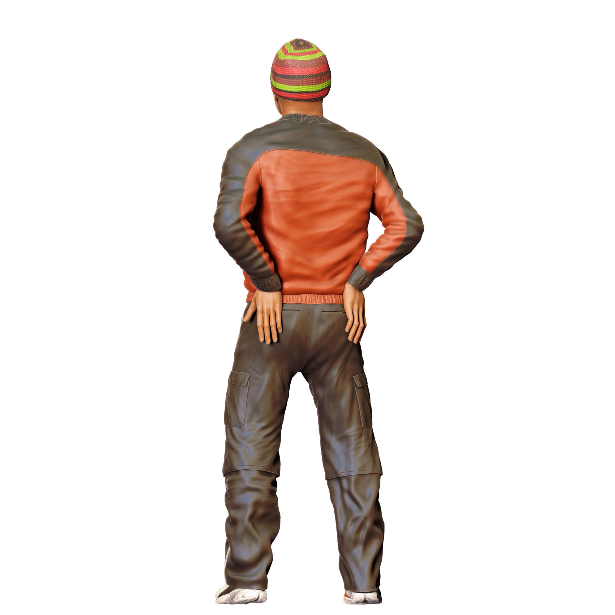 N 20 Fast and Furious Orange Julius Amaury Nolasco 3D print model_16