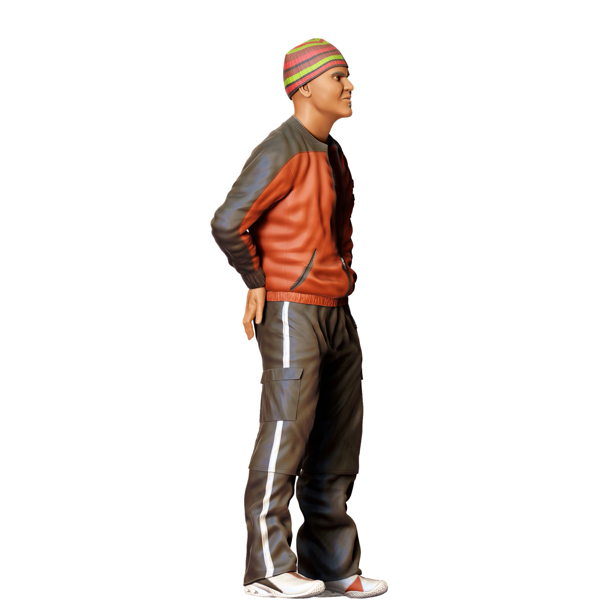 N 20 Fast and Furious Orange Julius Amaury Nolasco 3D print model_5