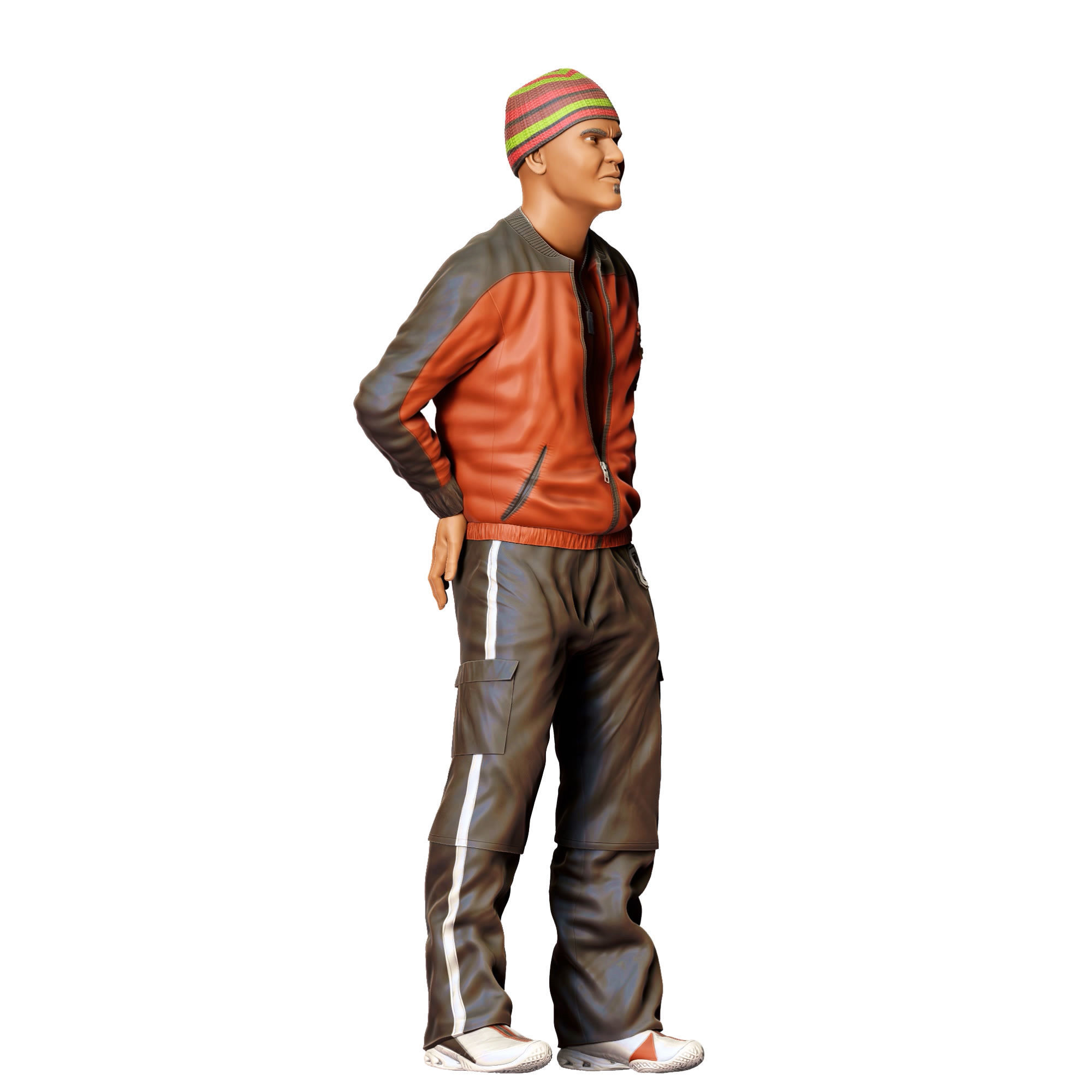 N 20 Fast and Furious Orange Julius Amaury Nolasco 3D print model_4