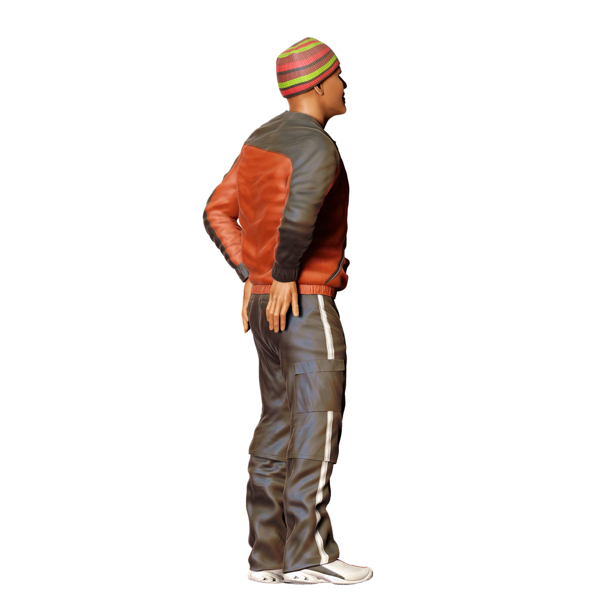 N 20 Fast and Furious Orange Julius Amaury Nolasco 3D print model_9