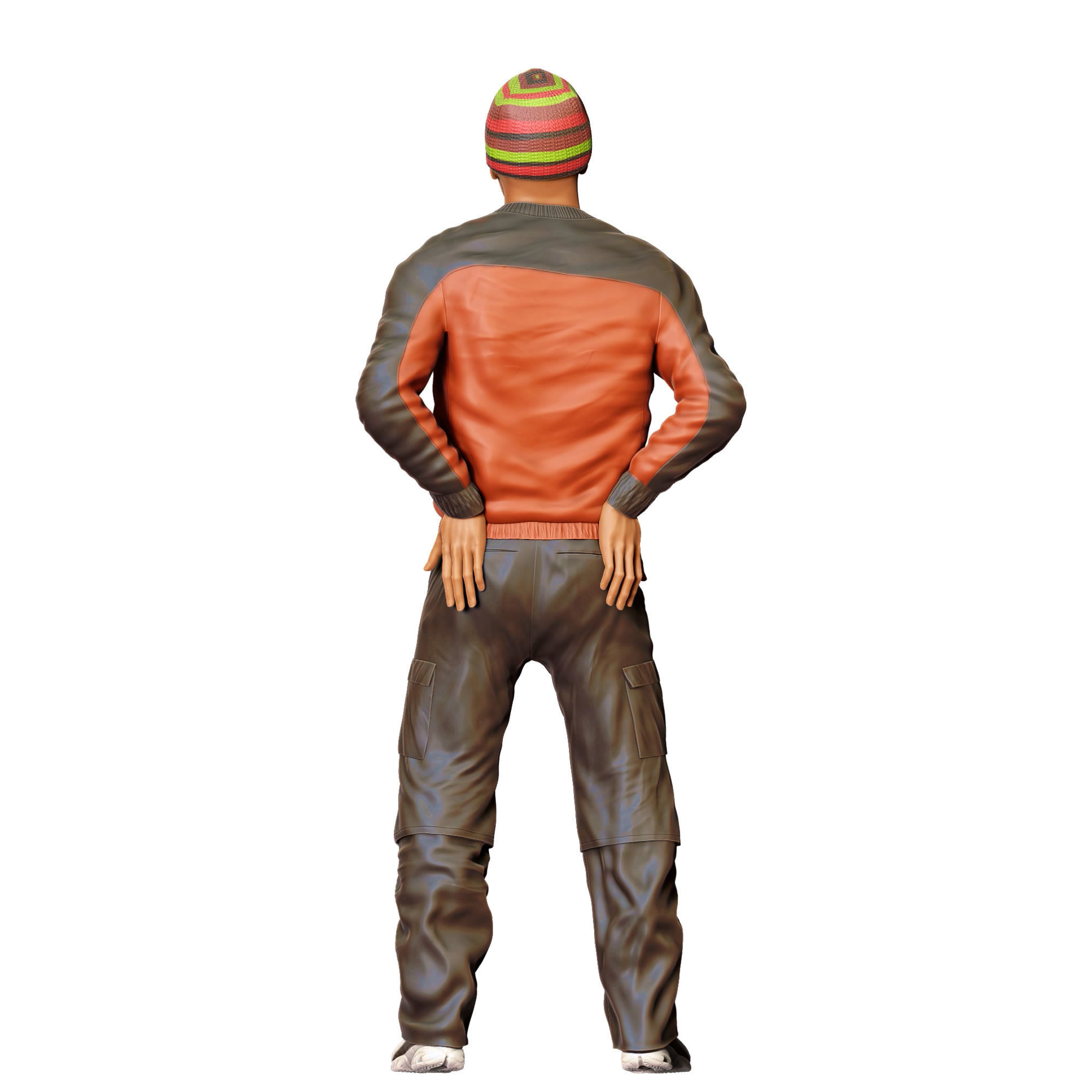 N 20 Fast and Furious Orange Julius Amaury Nolasco 3D print model_15