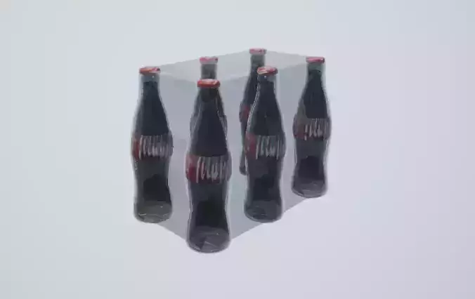 Coca Cola Bottle Pack Wrapped