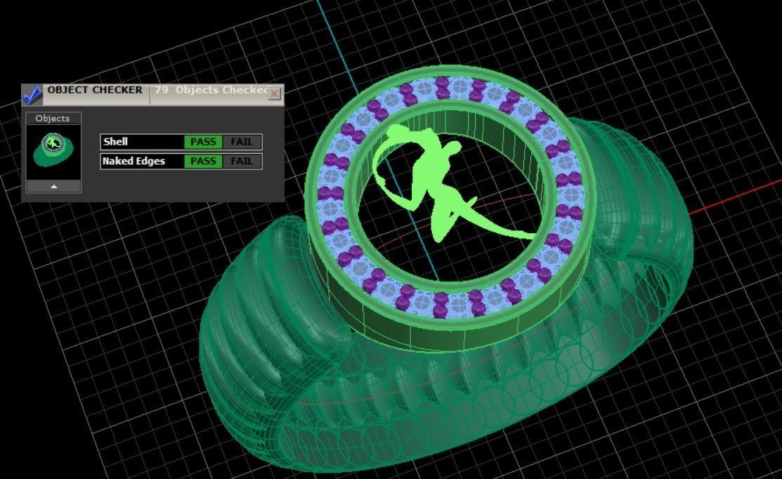 love Ring 3D print model_6
