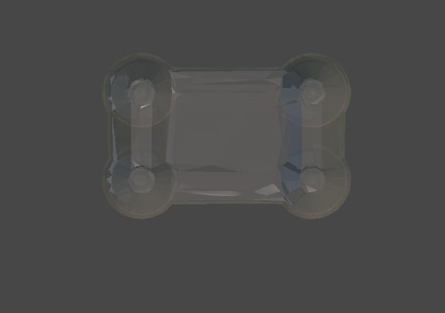 Coca-Cola Wrapped bottle 100ML Pack Low-poly 3D model_1