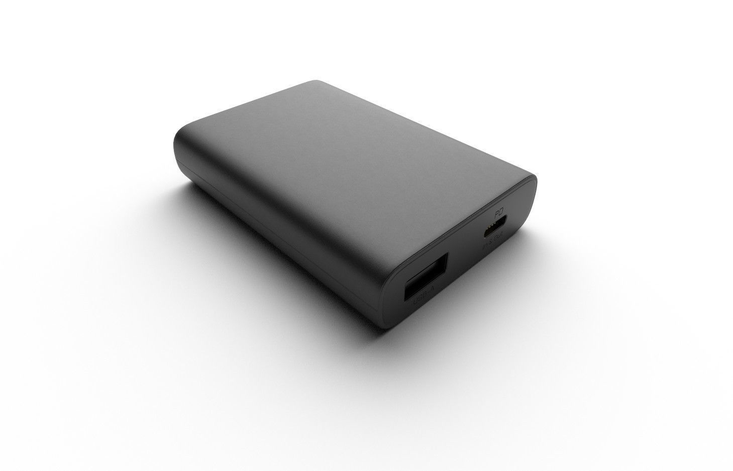 Powerbank M02 Low-poly 3D model_5
