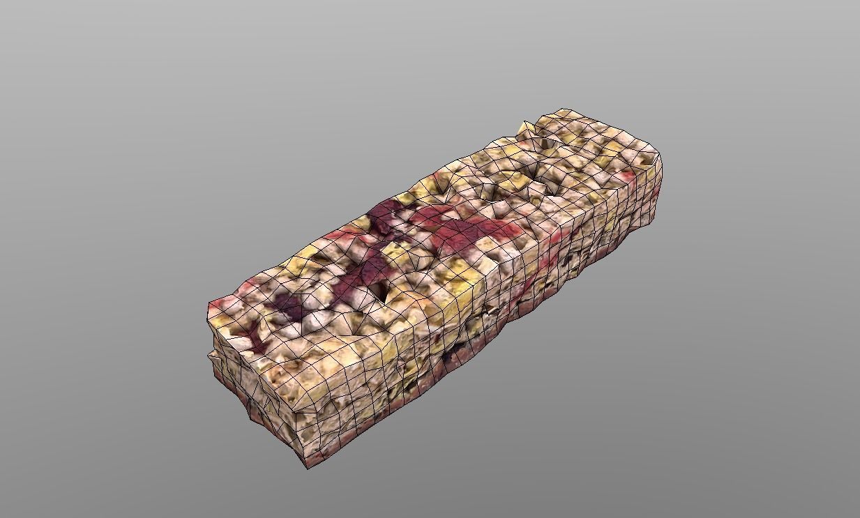 Cereal Bar Low-poly 3D model_13