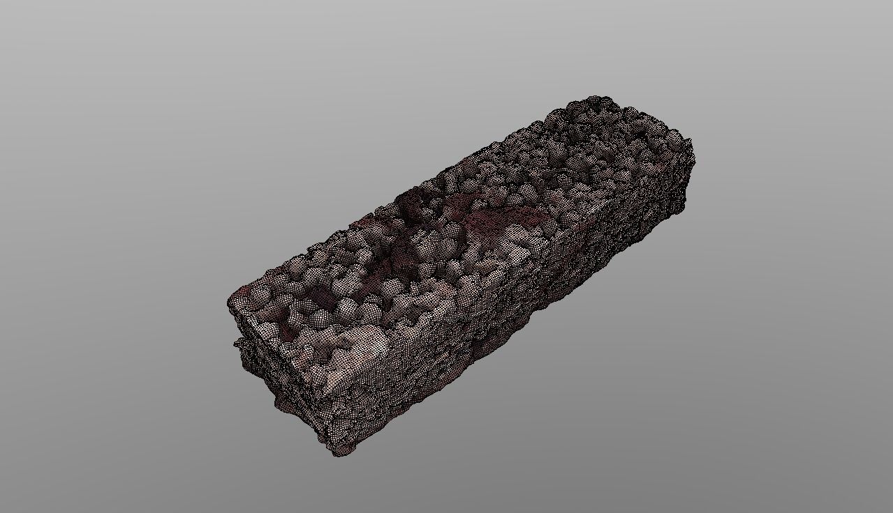 Cereal Bar Low-poly 3D model_9