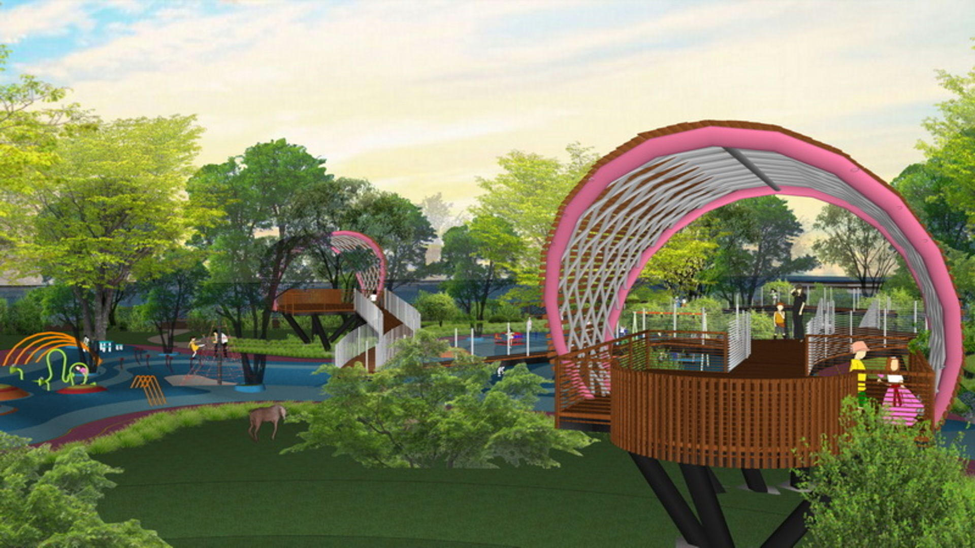 25 OF Relax Space and Playground Draft Model4 Low-poly 3D model_17