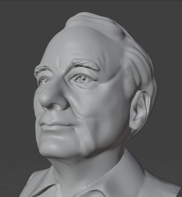 Bill Murray 3D print model_7