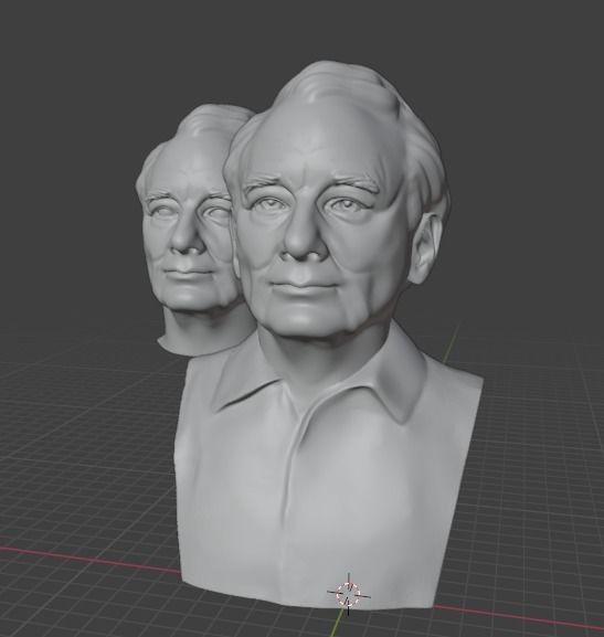 Bill Murray 3D print model_11