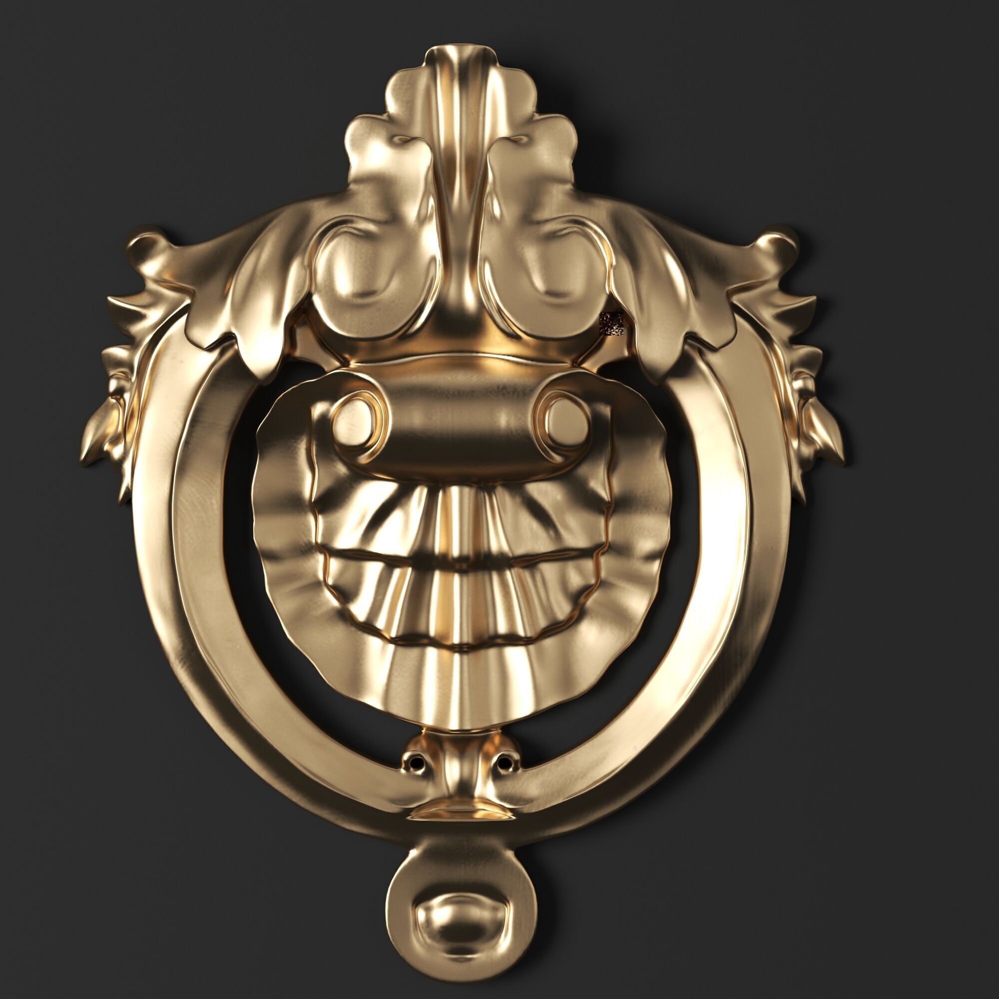 8 corner ornament 3D model_8