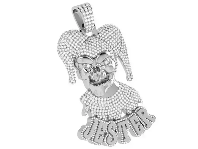 Clown Diamond Pendant 4582