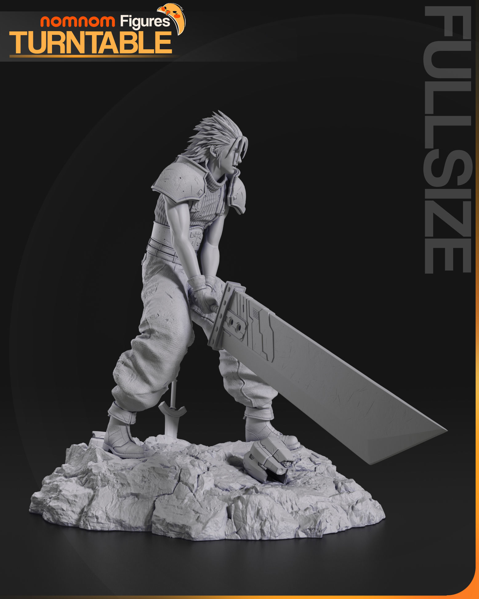 Zack Fair - Final Fantasy VII 3D print model_5