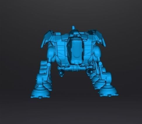 AT-OT STAR WARS TRANSPORT FIGURE MODEL 3D PRINTABLE GAMES 3D print model_11