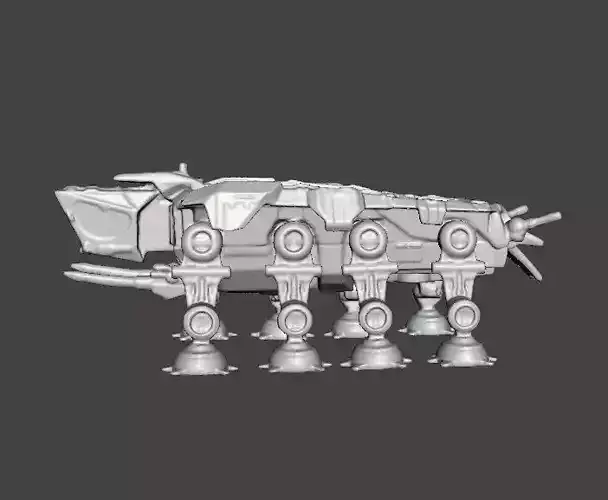 AT-OT STAR WARS TRANSPORT FIGURE MODEL 3D PRINTABLE GAMES 3D print model