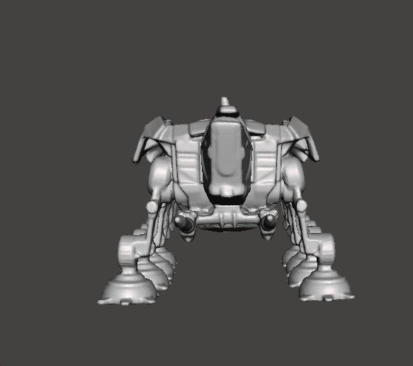 AT-OT STAR WARS TRANSPORT FIGURE MODEL 3D PRINTABLE GAMES 3D print model_4