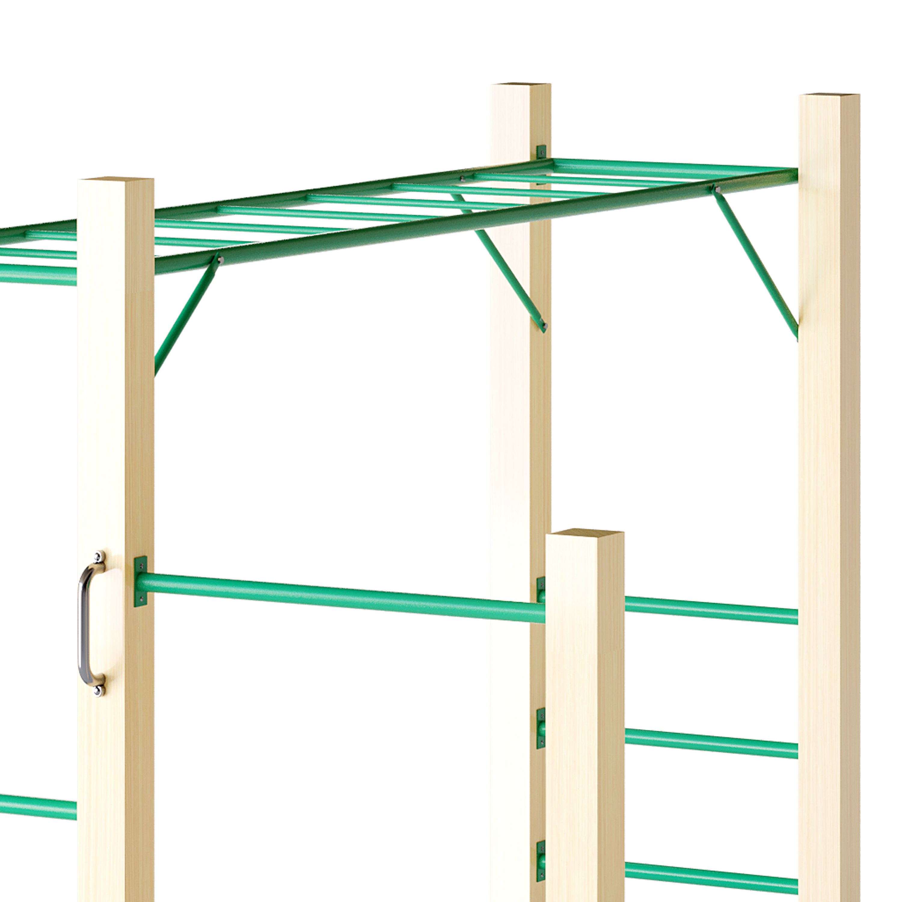 AMAZON 3M MONKEY BAR SET 3D model_5