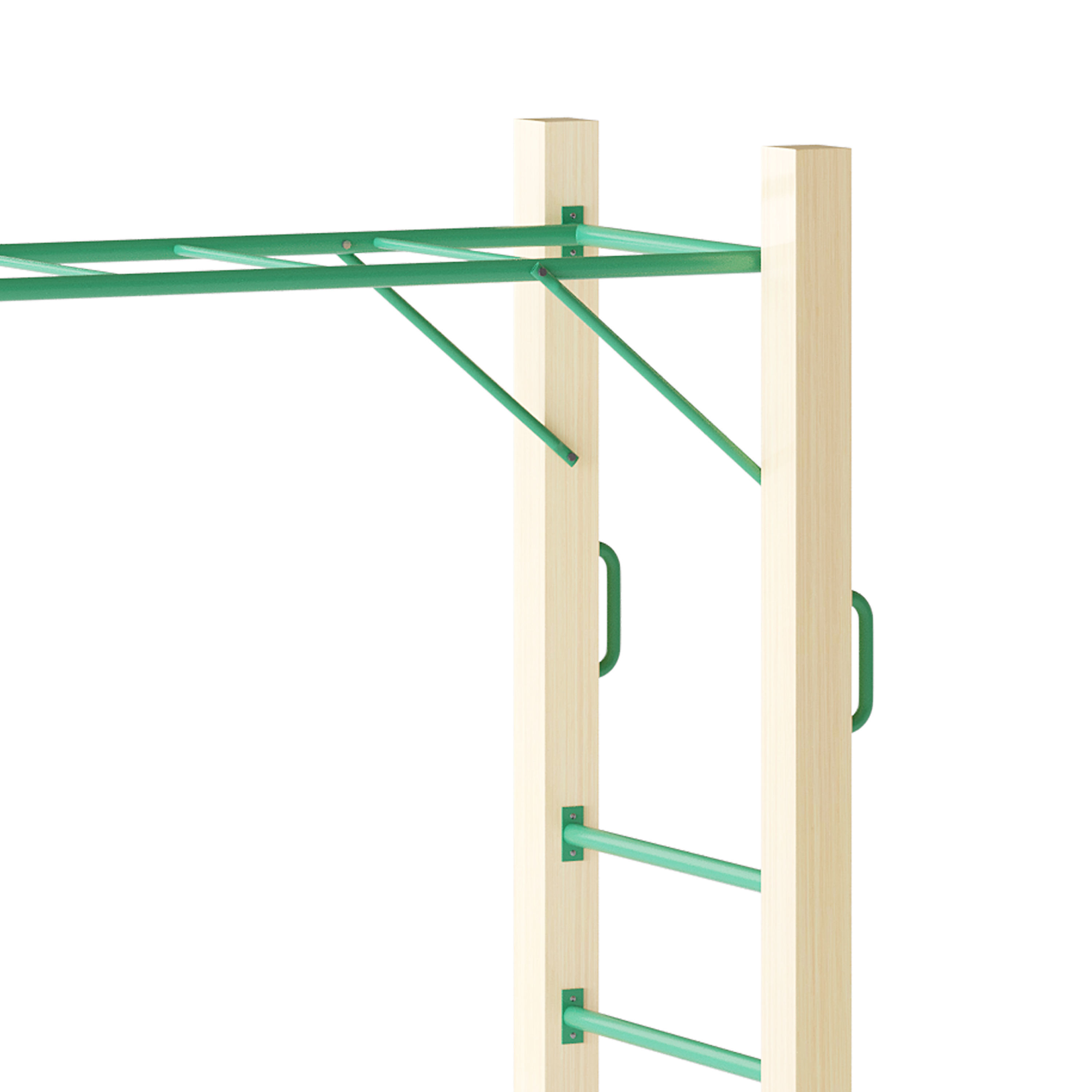 AMAZON 3M MONKEY BAR SET 3D model_1