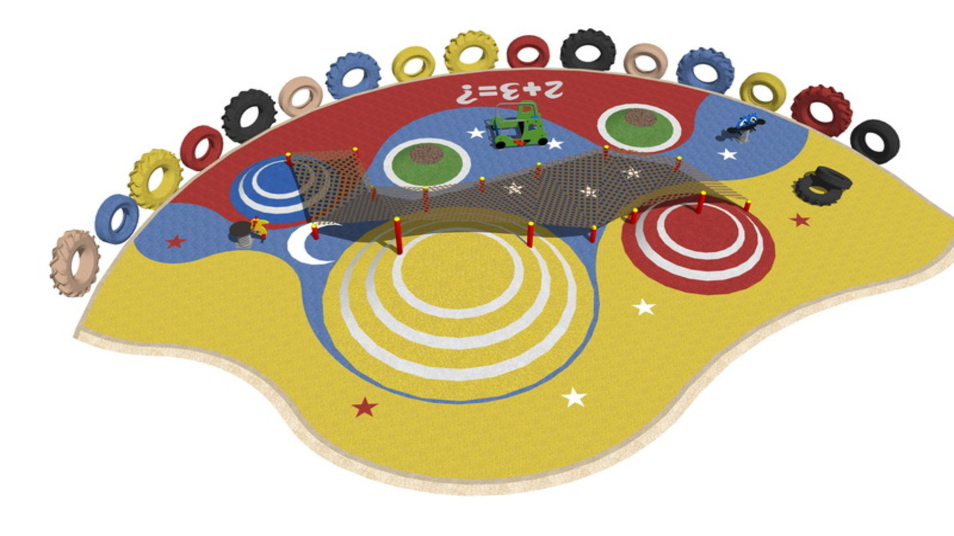 25 OF Relax Space and Playground Draft Model5 Low-poly 3D model_23