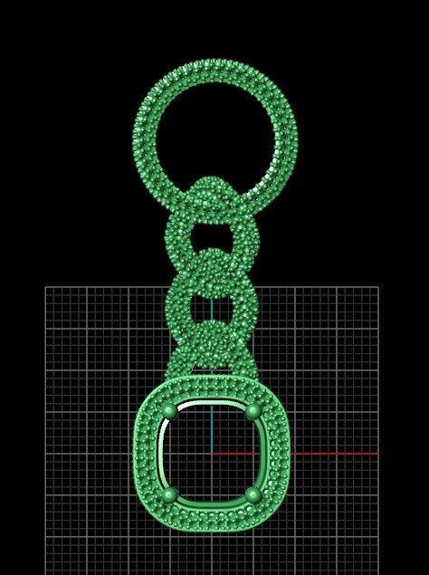 CHAIN NECKLACE 3D print model_2