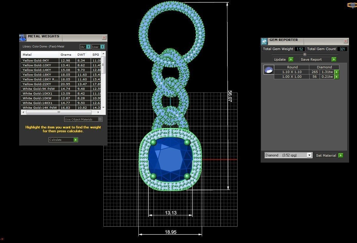 CHAIN NECKLACE 3D print model_1