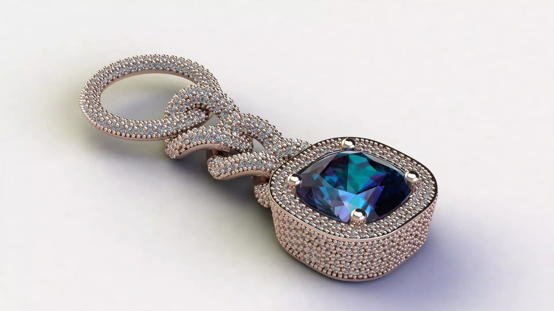 CHAIN NECKLACE 3D print model_0