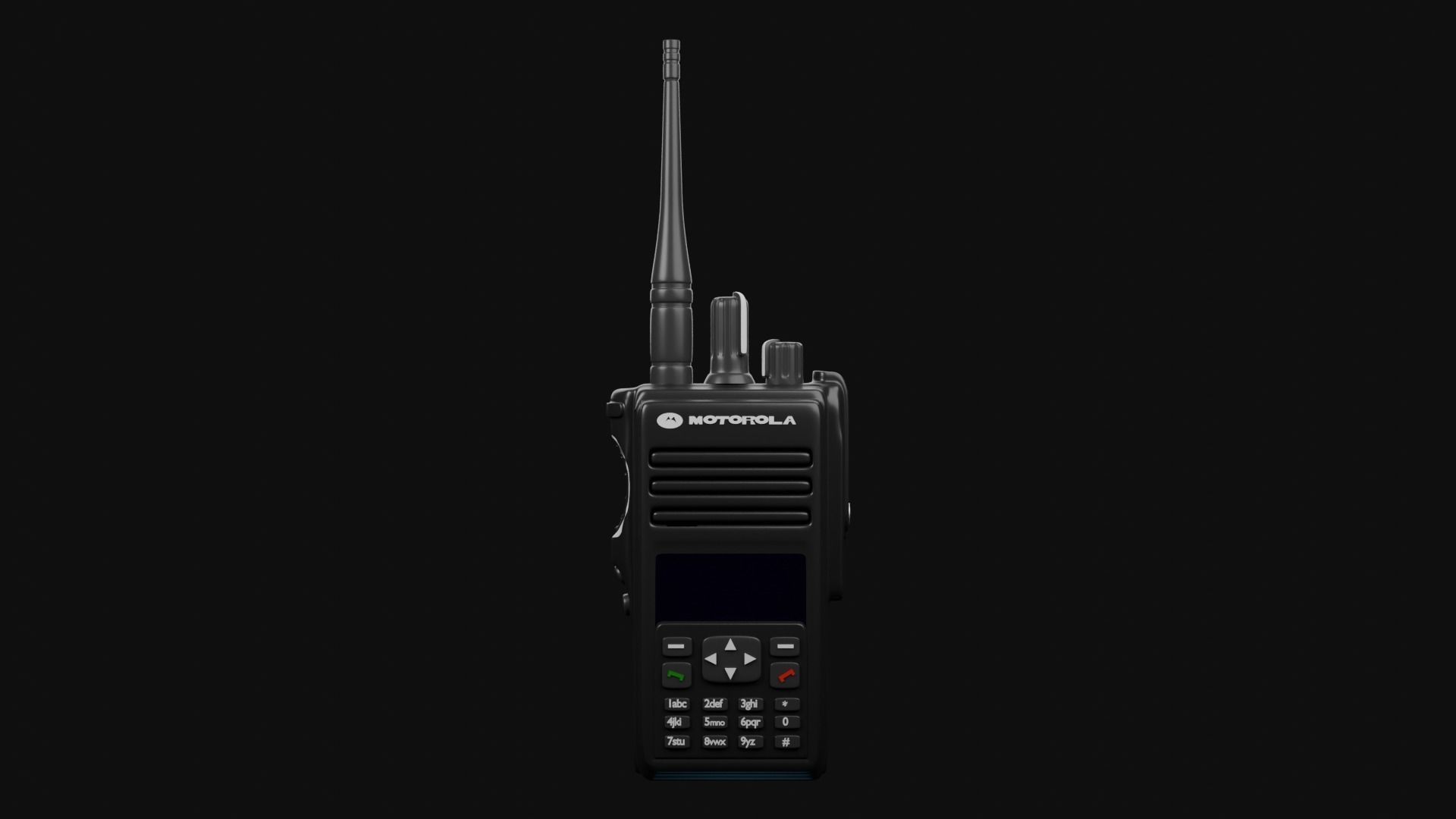 MOTOROLA DP4801E RADIO 3D model_1
