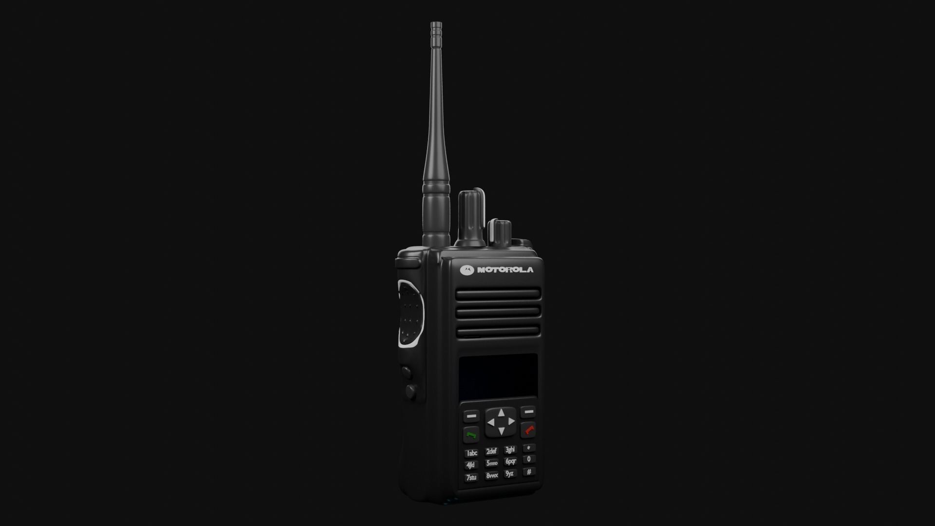 MOTOROLA DP4801E RADIO 3D model_2