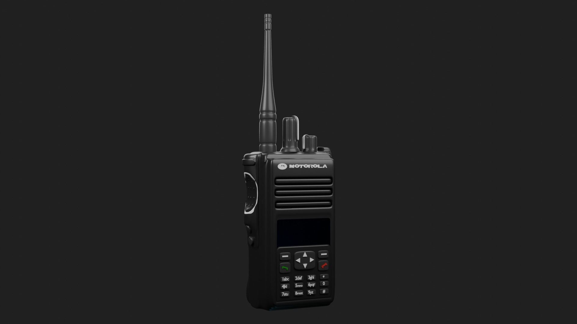 MOTOROLA DP4801E RADIO 3D model_7