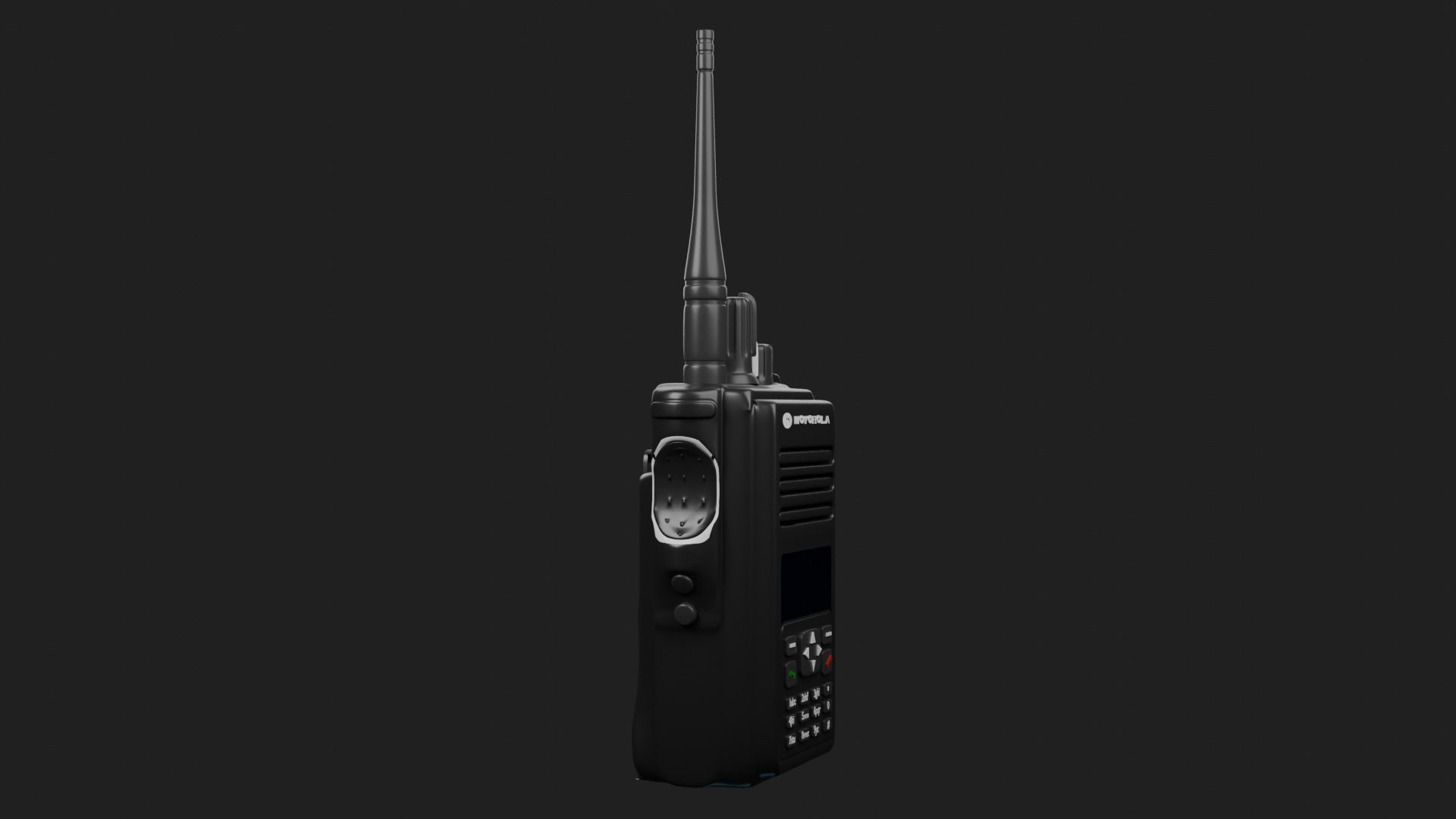 MOTOROLA DP4801E RADIO 3D model_3