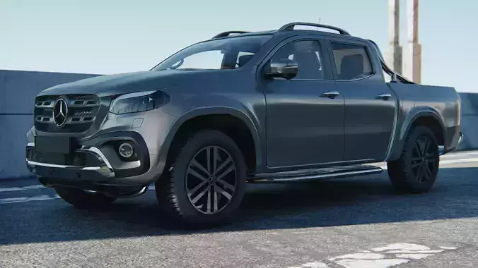 Mercedes Benz X class 2018 3D model