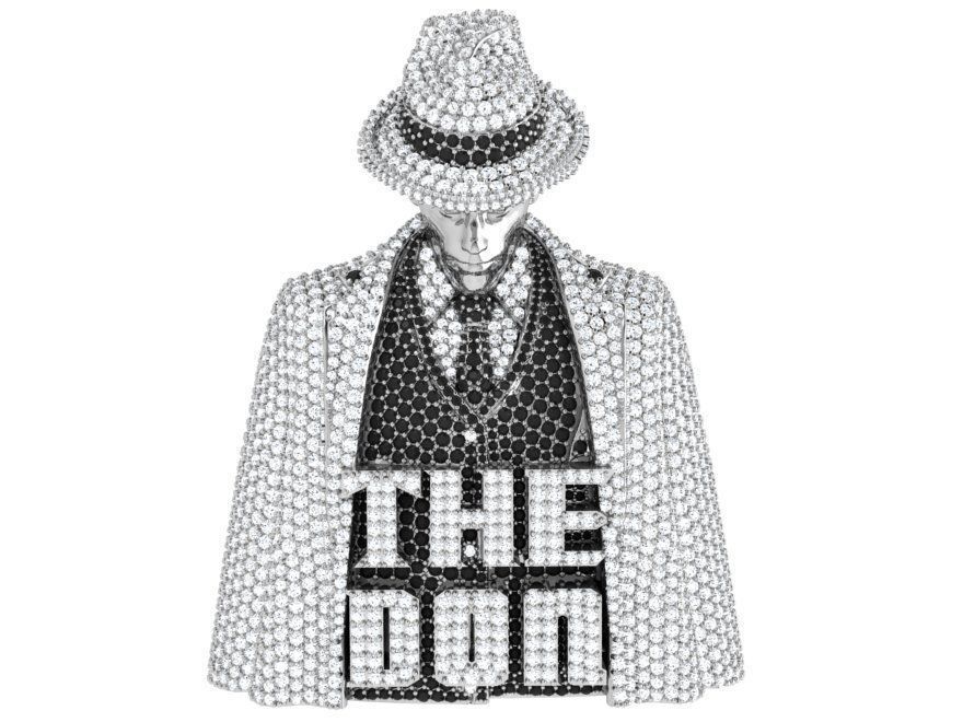 Don Pendant 4588 3D print model_2