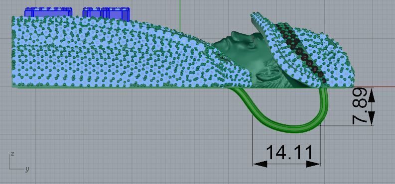 Don Pendant 4588 3D print model_6