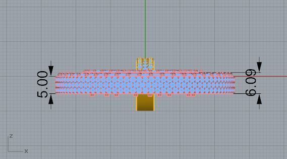 JJ Circle Pendant 4589 3D print model_5