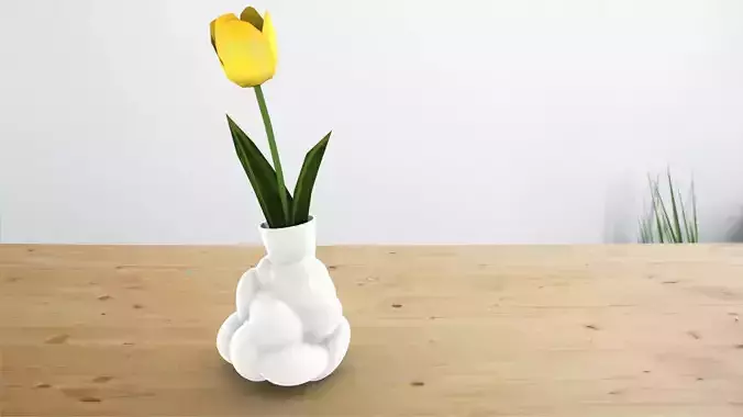 Egg Vase Pot