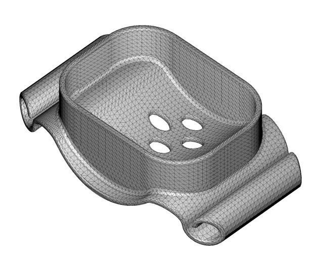 Transparent Soap Holder 3D model_4