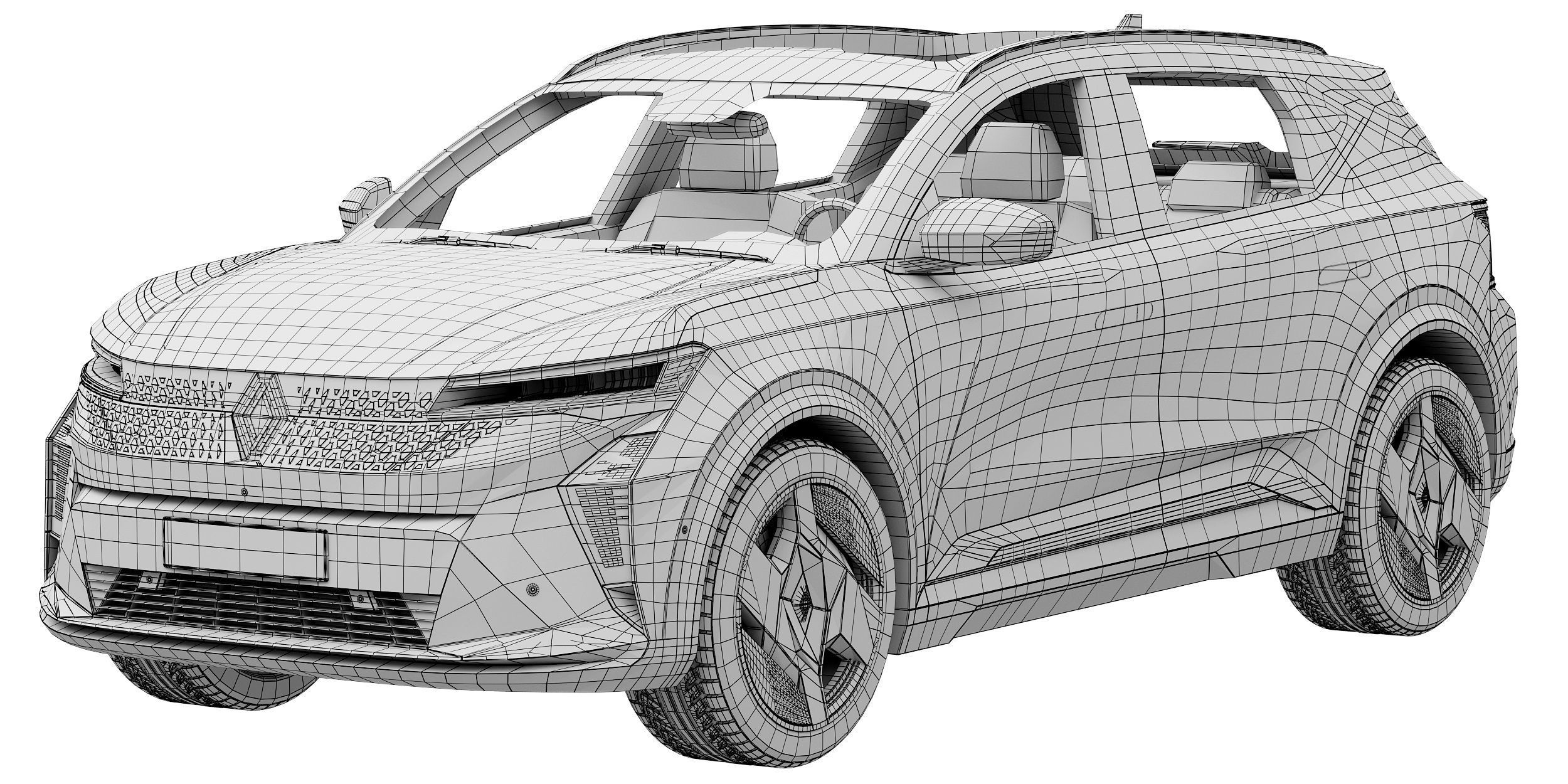 Renault Scenic E-Tech 2024 3D model_13