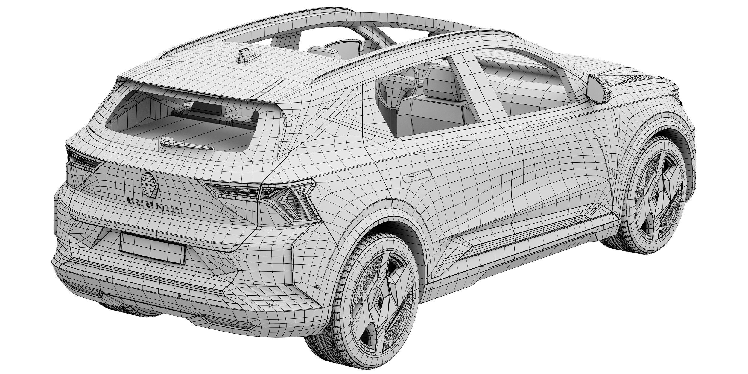 Renault Scenic E-Tech 2024 3D model_17