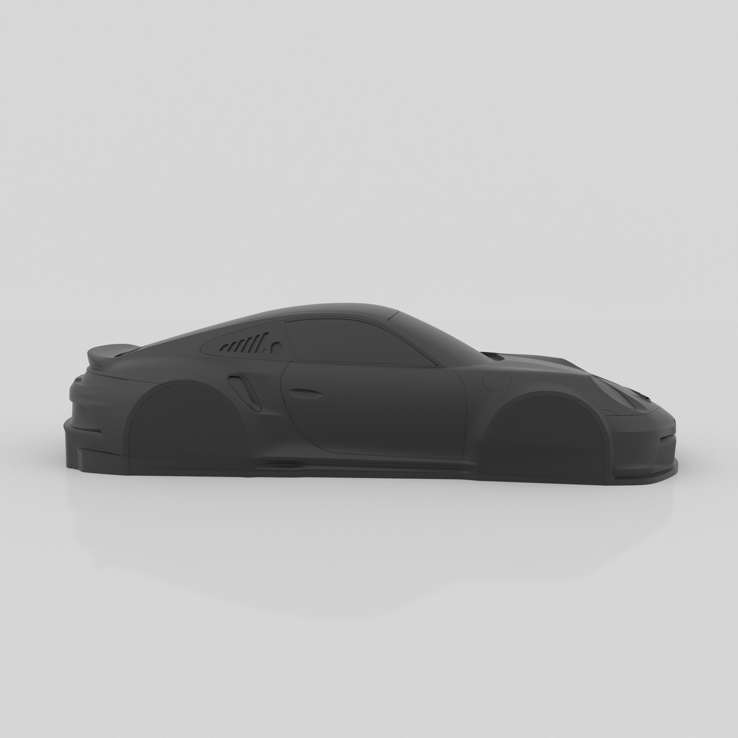 Porsche 911 GT3 Ready to Print STL Files for Vacuum Mold 3D print model_9