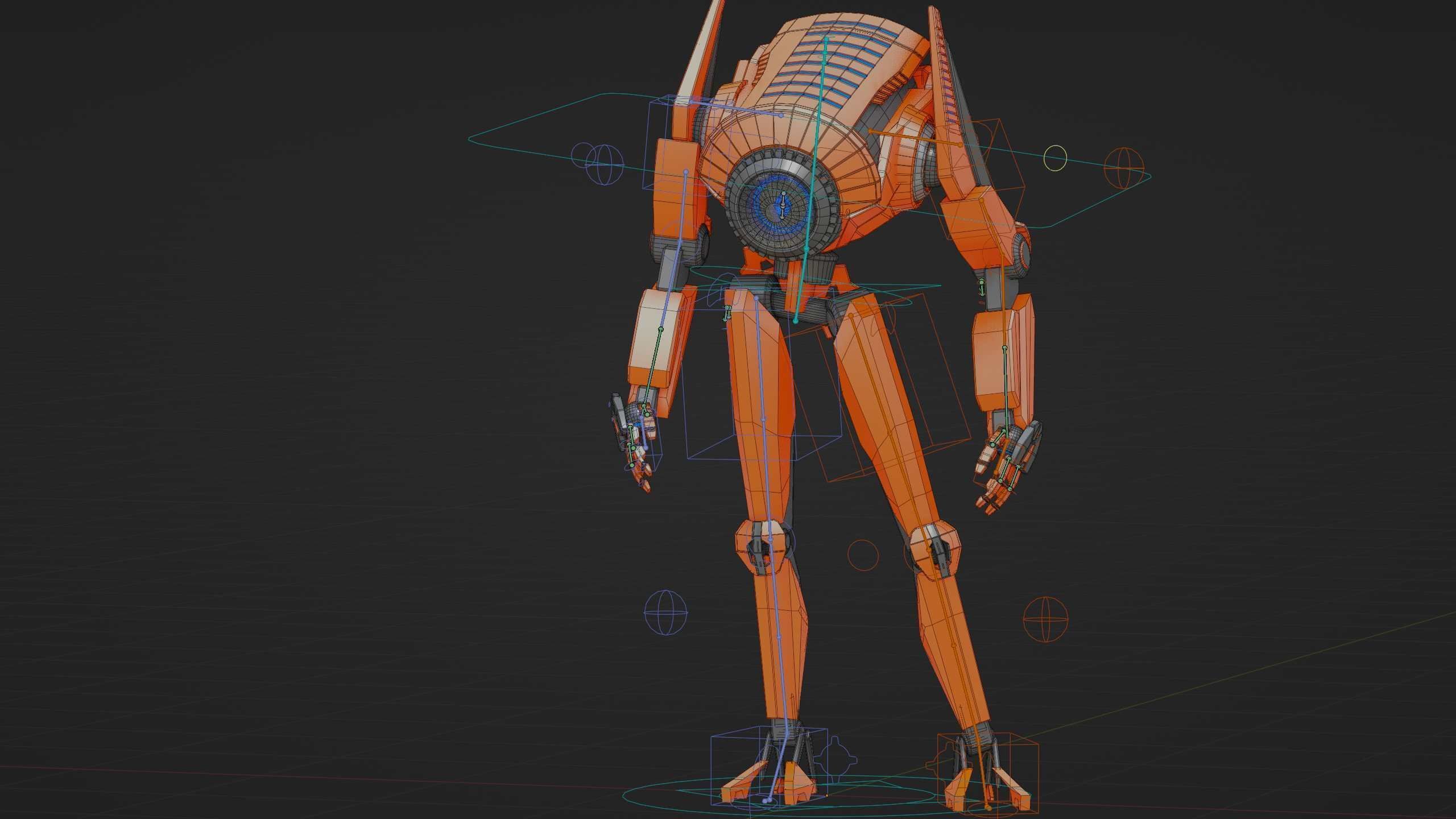 ANDROID MO Rigged for Unreal Engine - Unity - MIXAMO 3D model_37