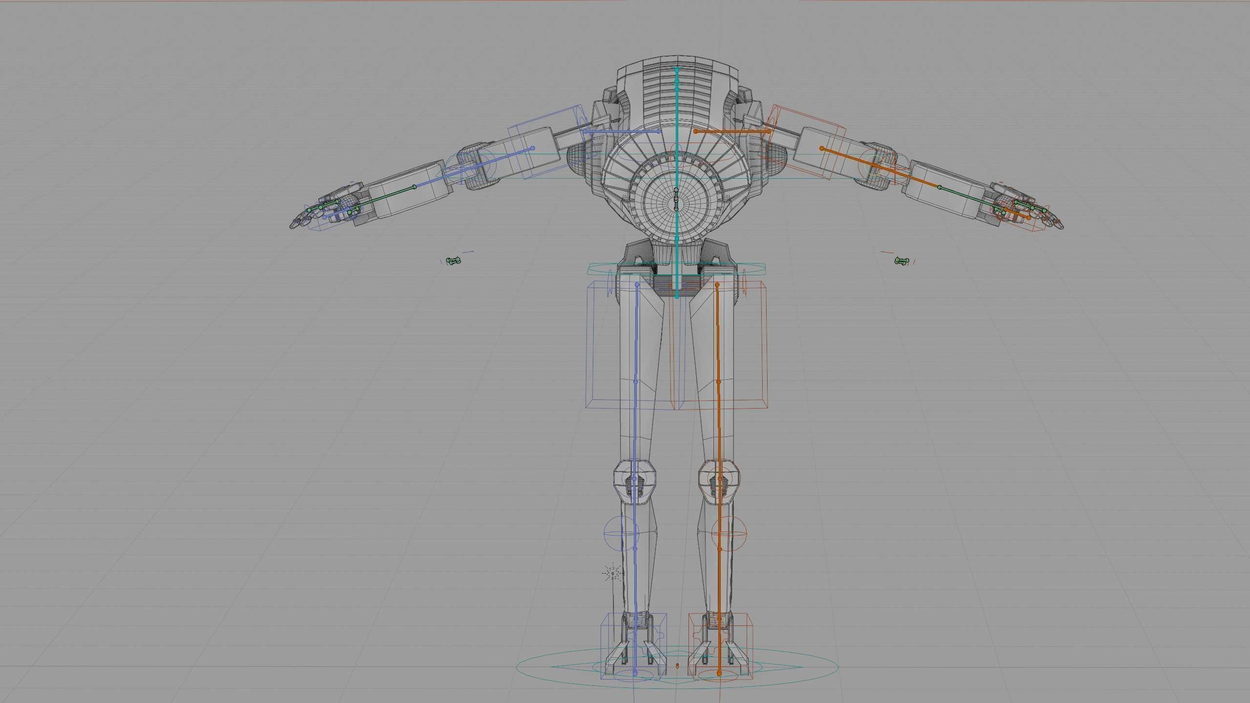 ANDROID MO Rigged for Unreal Engine - Unity - MIXAMO 3D model_42