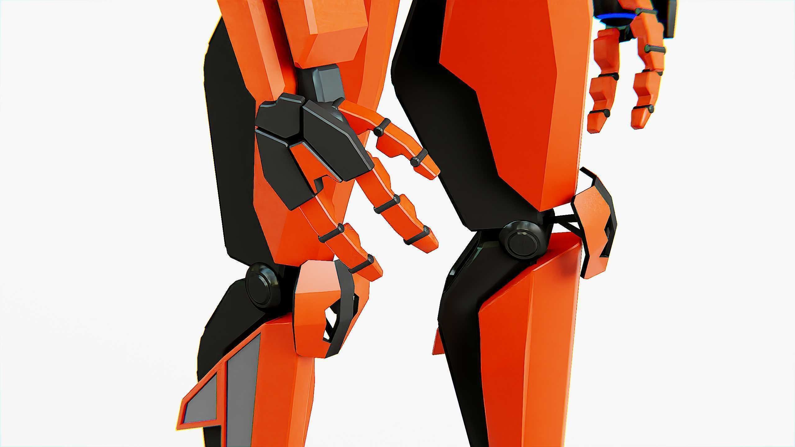 ANDROID MO Rigged for Unreal Engine - Unity - MIXAMO 3D model_27