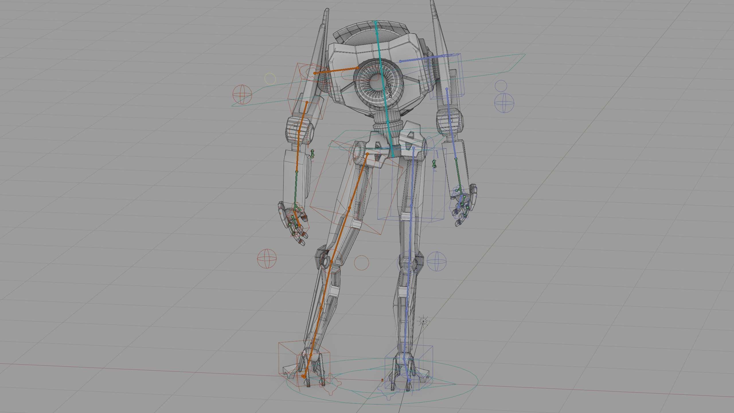 ANDROID MO Rigged for Unreal Engine - Unity - MIXAMO 3D model_41